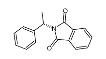 (S)(-)-alpha-苯乙基邻苯二甲酰亚胺结构式