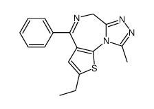 Deschloroetizolam结构式