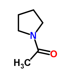 1-乙酰基吡咯烷结构式