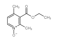 ethyl 2,4-dimethyl-1-oxidopyridin-1-ium-3-carboxylate结构式