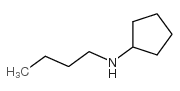 N-butylcyclopentanamine结构式