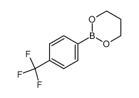 4-trifluoromethylbenzeneboronic acid-1,3-propanediol ester Structure