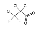 1,1,2-trichloro-2,2-difluoro-1-nitro-ethane结构式