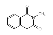2-甲基-1,2,3,4-四氢异喹啉-1,3-二酮结构式