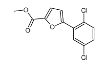 5-(2,5-二氯苯基)-2-呋喃甲酯结构式