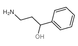 3-氨基-1-苯基丙烷-1-醇结构式