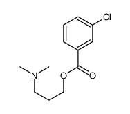 3-(dimethylamino)propyl 3-chlorobenzoate Structure