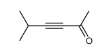 3-Hexyn-2-one, 5-methyl- (9CI)结构式