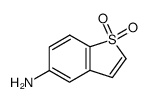 5-aminobenzo[b]thiophene 1,1-dioxide结构式