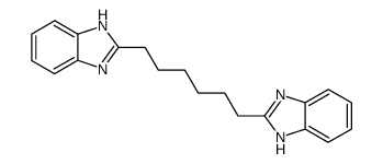 sym-bis(benzimidazole)-2,2'-hexylene Structure