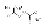 sodium sesquicarbonate Structure