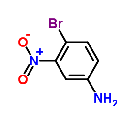 4-溴-3-硝基苯胺结构式