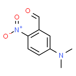 5-(二甲基氨基)-2-硝基苯甲醛结构式