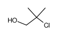 2-chloro-2-methyl-1-propanol Structure