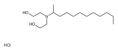 dodecan-2-yl-bis(2-hydroxyethyl)azanium,chloride结构式