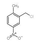 2-(Chloromethyl)-1-methyl-4-nitrobenzene Structure
