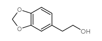 2-(BENZO[D][1,3]DIOXOL-5-YL)ETHANOL structure