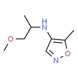 4-Isoxazolamine,N-(2-methoxy-1-methylethyl)-5-methyl-(9CI) Structure