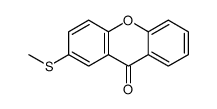 2-methylsulfanylxanthen-9-one Structure