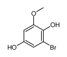 2-bromo-6-methoxybenzene-1,4-diol结构式