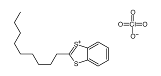 2-nonyl-1,3-benzodithiol-3-ium,perchlorate Structure