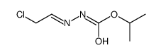 propan-2-yl N-(2-chloroethylideneamino)carbamate结构式