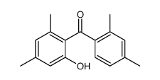 (2,4-dimethylphenyl)-(2-hydroxy-4,6-dimethylphenyl)methanone Structure