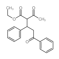 ethyl 2-acetyl-5-oxo-3,5-diphenyl-pentanoate结构式