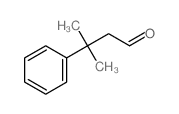 3-methyl-3-phenyl-butanal Structure