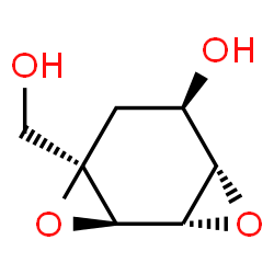 D-allo-Inositol, 3,4:5,6-dianhydro-2-deoxy-3-C-(hydroxymethyl)- (9CI) Structure