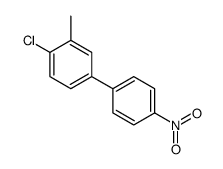 1-chloro-2-methyl-4-(4-nitrophenyl)benzene结构式