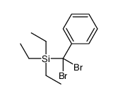 [dibromo(phenyl)methyl]-triethylsilane Structure
