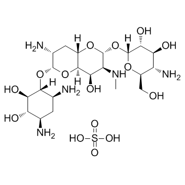 硫酸阿布拉霉素结构式
