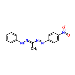 1-(4-硝基苯基)-3-甲基-5-苯基甲结构式