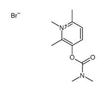 (1,2,6-trimethylpyridin-1-ium-3-yl) N,N-dimethylcarbamate,bromide Structure