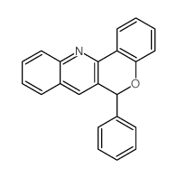 6-phenyl-6H-chromeno[4,3-b]quinoline结构式