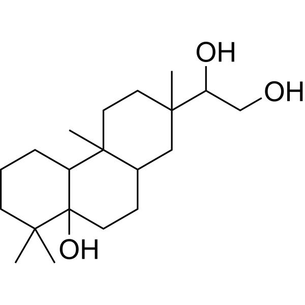 (5β)-Rosane-5,15,16-triol结构式