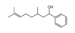 3,7-dimethyl-1-phenyloct-6-en-1-ol Structure