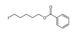 1-benzoxy-5-iodopentane结构式