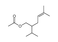 isodihydrolavandulyl acetate结构式