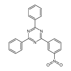 2-(3-nitrophenyl)-4,6-diphenyl-1,3,5-triazine Structure