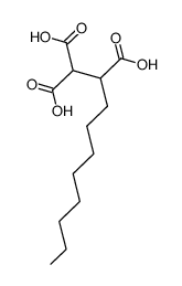 decane-1,1,2-tricarboxylic acid结构式