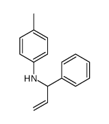 Benzenemethanamine, alpha-ethenyl-N-(4-methylphenyl)-, (-)- (9CI)结构式