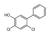 2,4-dichloro-5-phenylphenol Structure