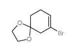 1-Bromo-5-dioxolanecyclohex-1-ene Structure