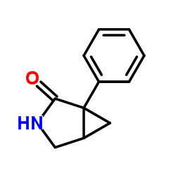 1-Phenyl-3-azabicyclo[3.1.0]hexan-2-one Structure