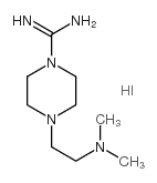 4-[2-(二甲基氨基)乙基]-哌嗪-1-羧胺盐酸盐结构式
