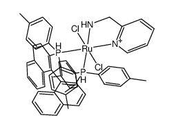 (R)-Tol-Binap RuCl2 AMPY Structure