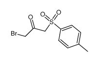 1-bromo-3-(toluene-4-sulfonyl)-acetone Structure