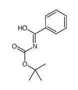 N-苯甲酰基氨基甲酸叔丁酯结构式